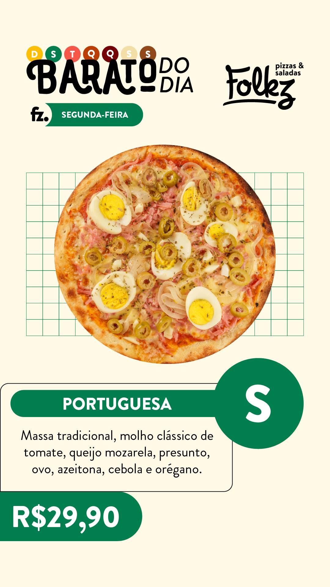 Folkz Pizzas & Saladas cardápio