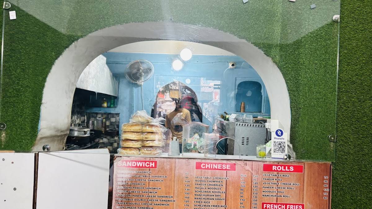 Foodies menu
