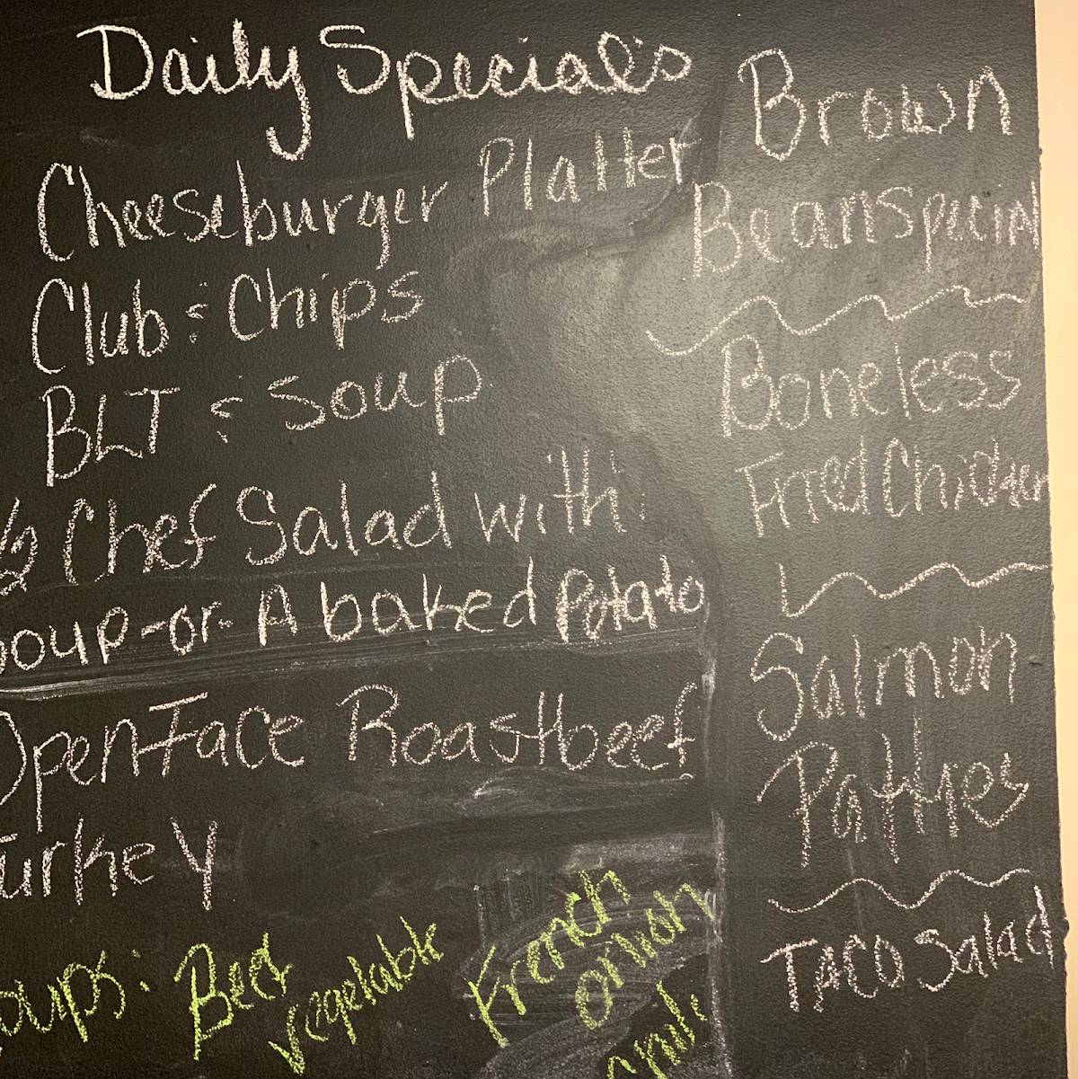 Menu at Fork And Finger Restaurant, Portsmouth