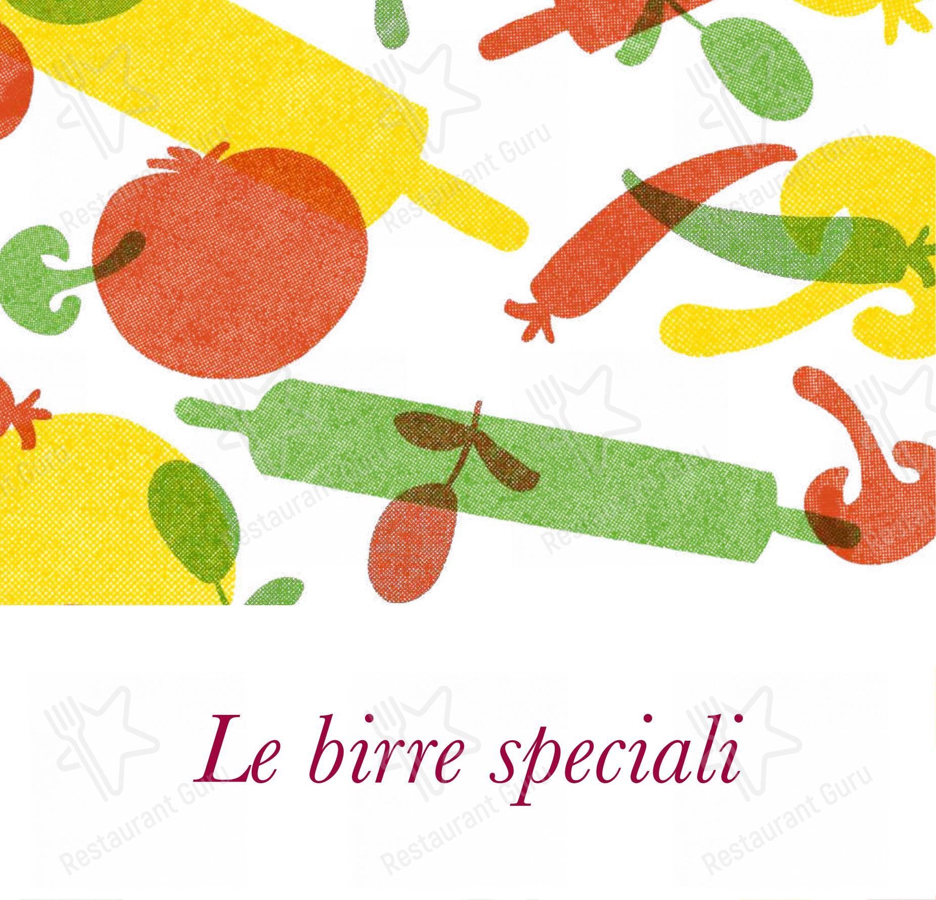 Forkette in Verona - Menu