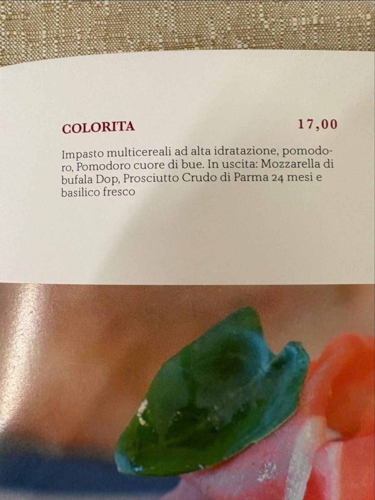 Menu di Forkette 