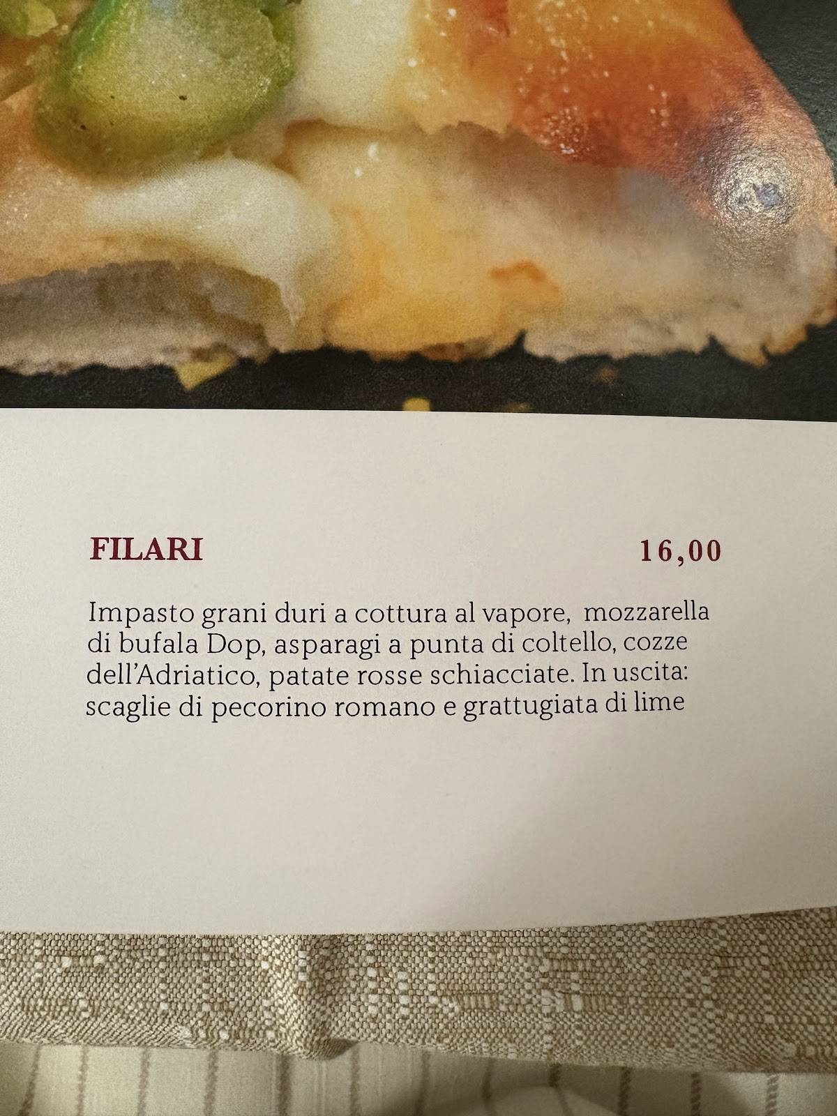 Menu di Forkette 