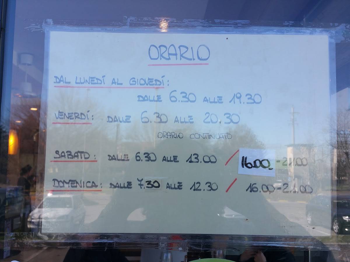 Menu di Forneria Guerreschi 