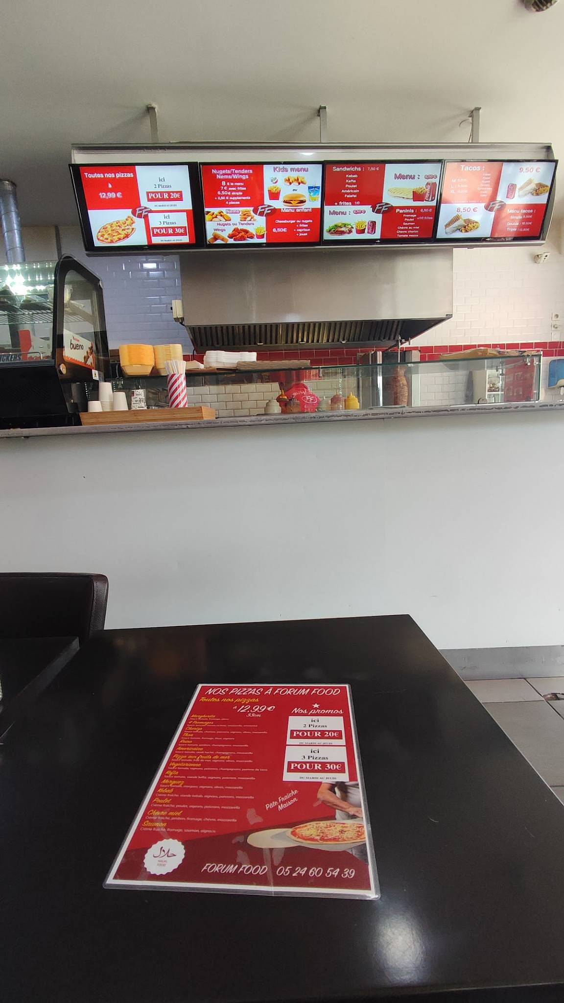 Menu de Forum Food