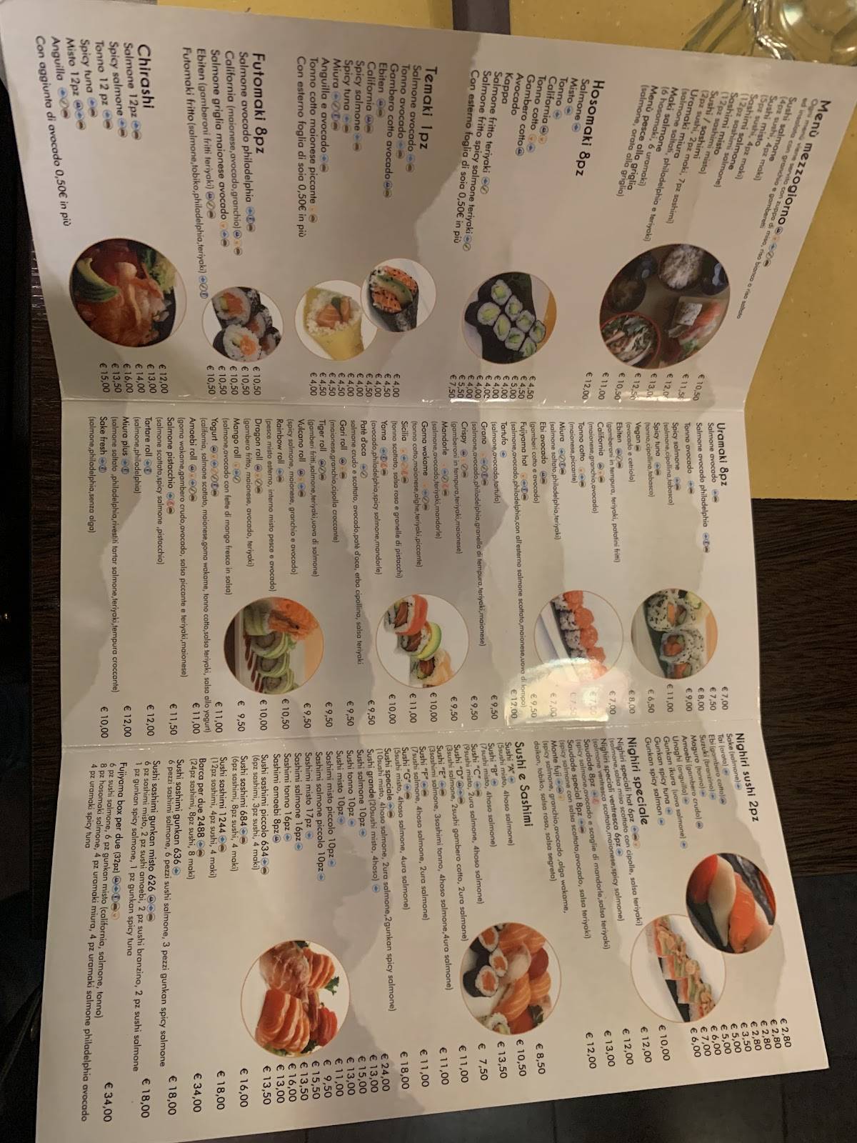Menu di Fujiyama Hot 
