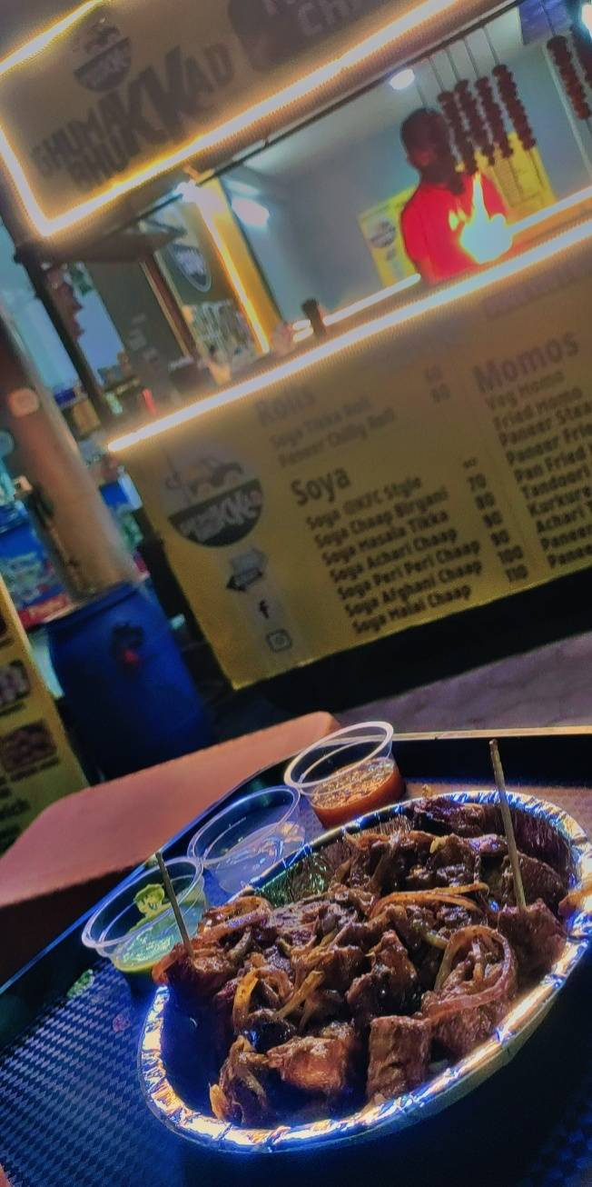 Ghumakkad bhukkad menu