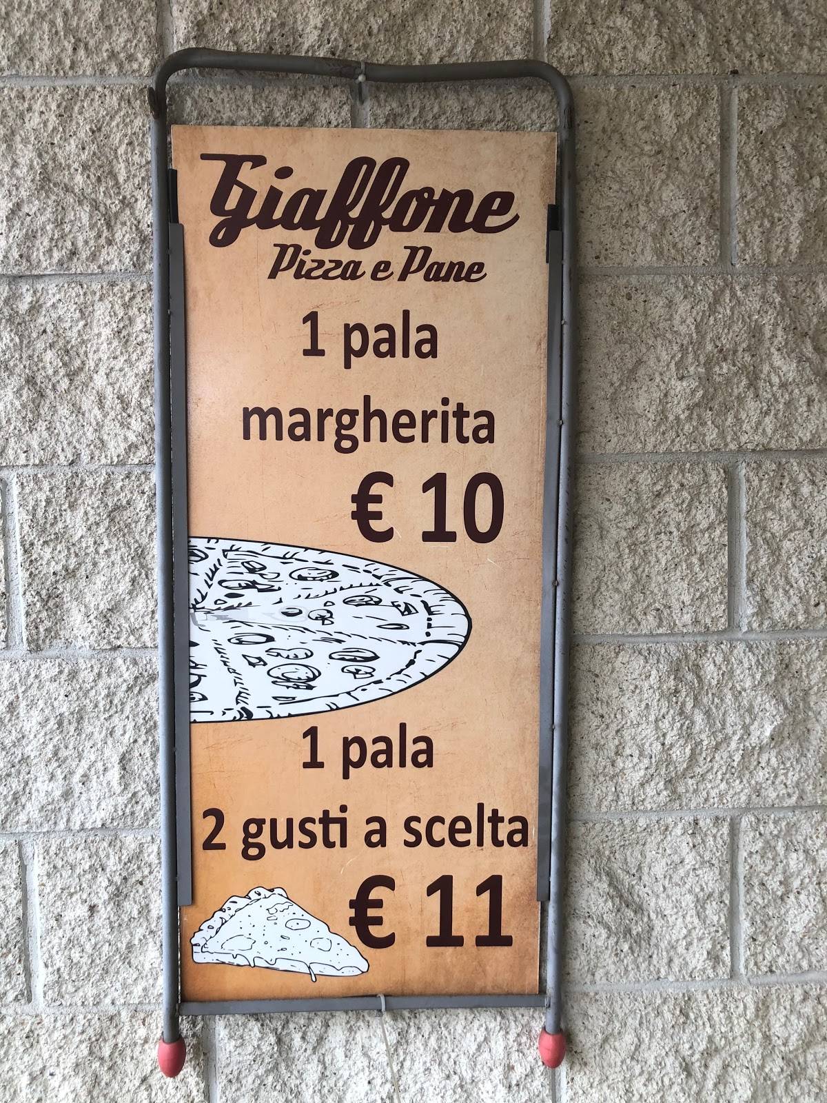 Menu di Giaffone Pizza & Pane 