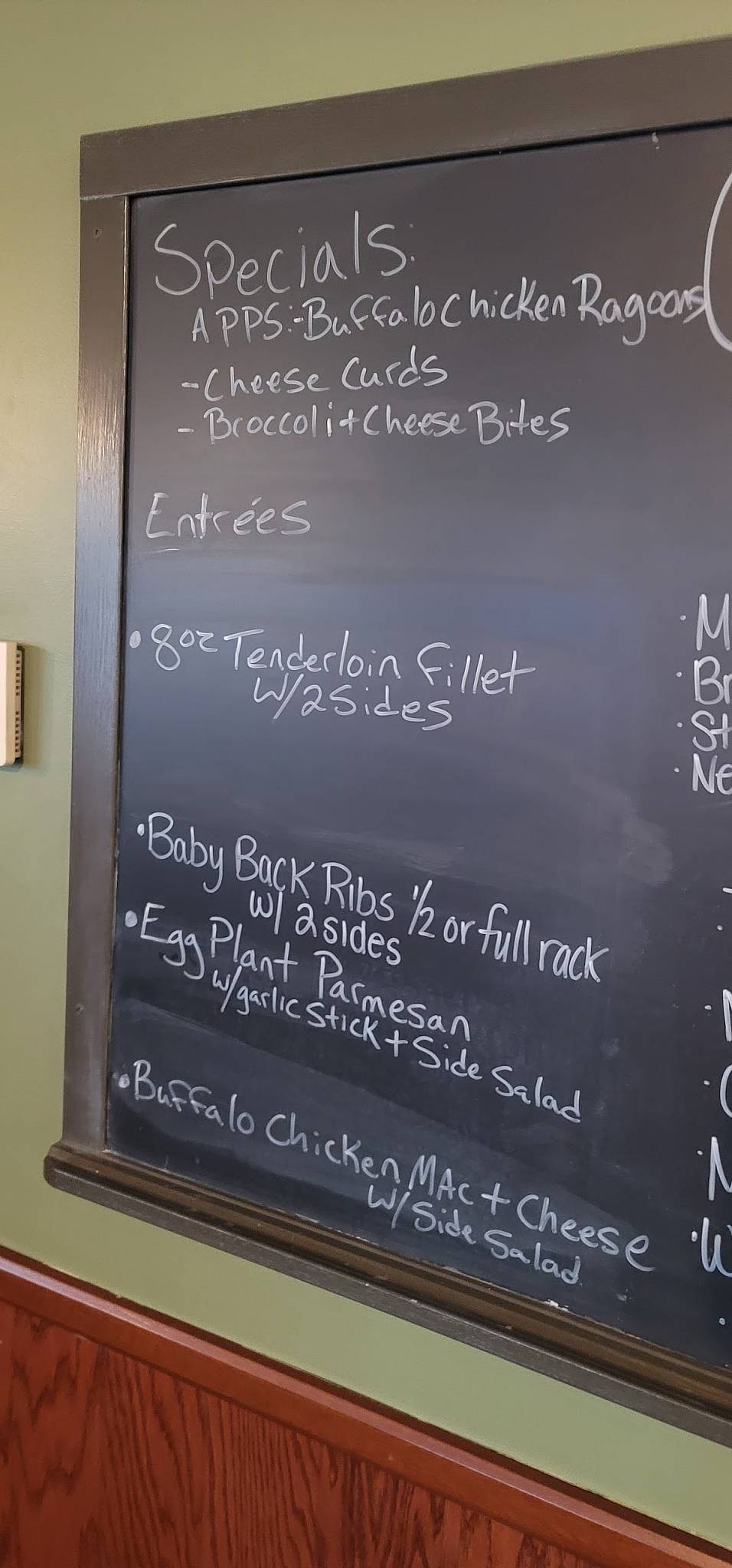 Menu at Gillmor's Restaurant, Lincoln, 236 W Broadway