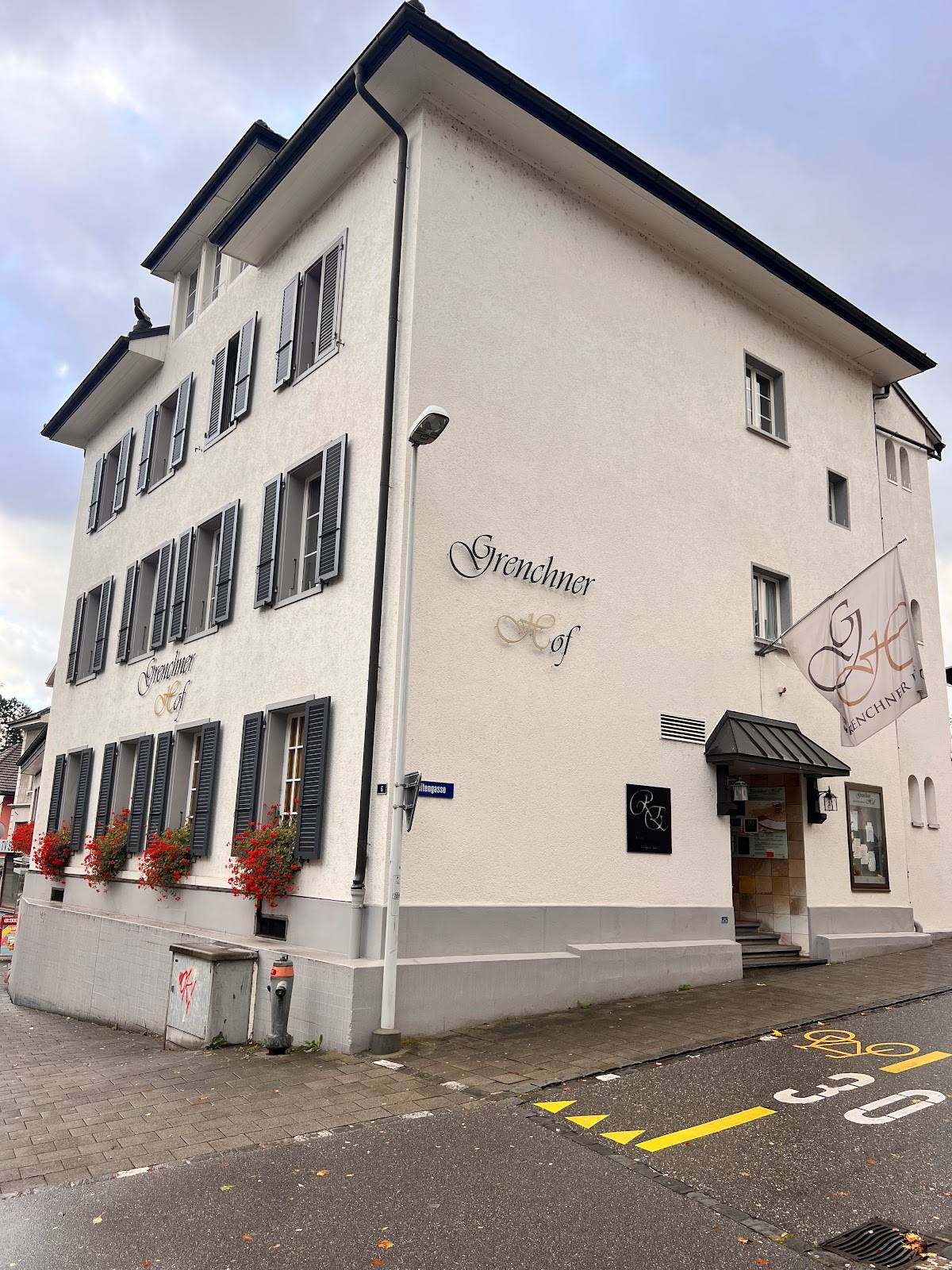 Menu di Grenchner Hof 