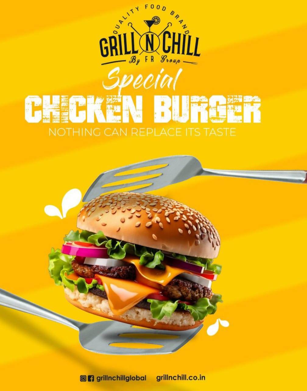 Grill'n Chill menu