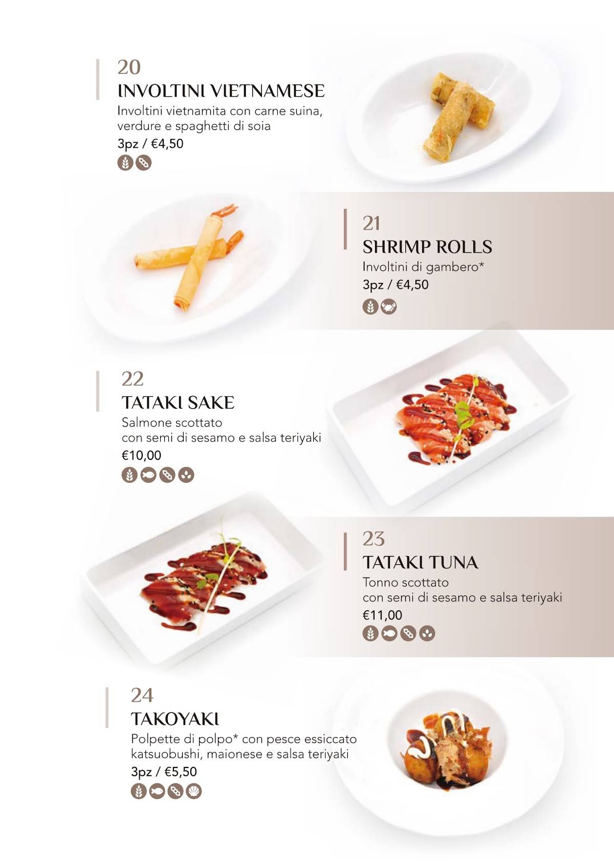 Menu di Haru Sushi 