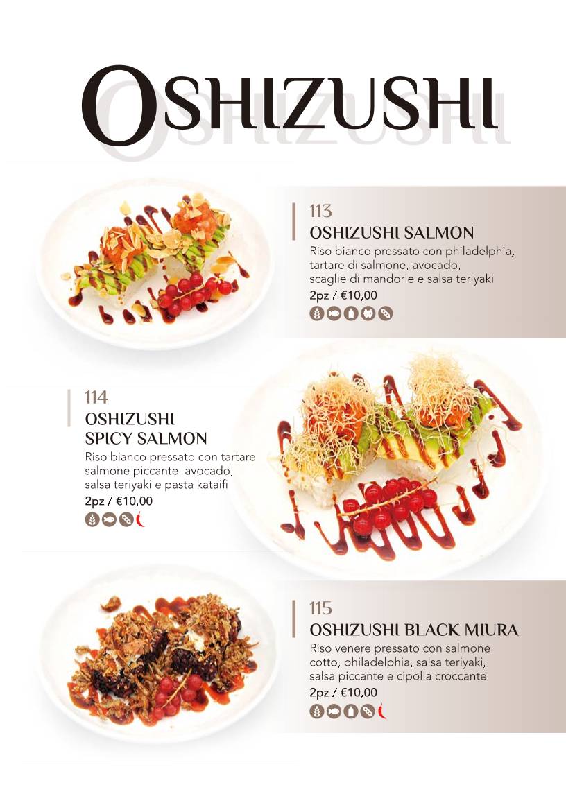 Menu di Haru Sushi 