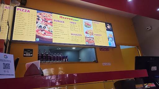Heaven pizza&Cafe ichalkaranji menu