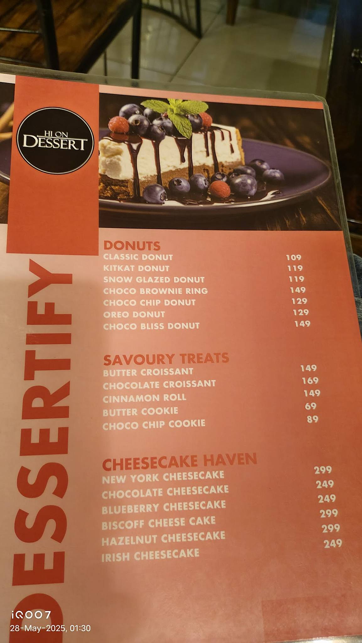 Hi On Chai ( Wakad) menu