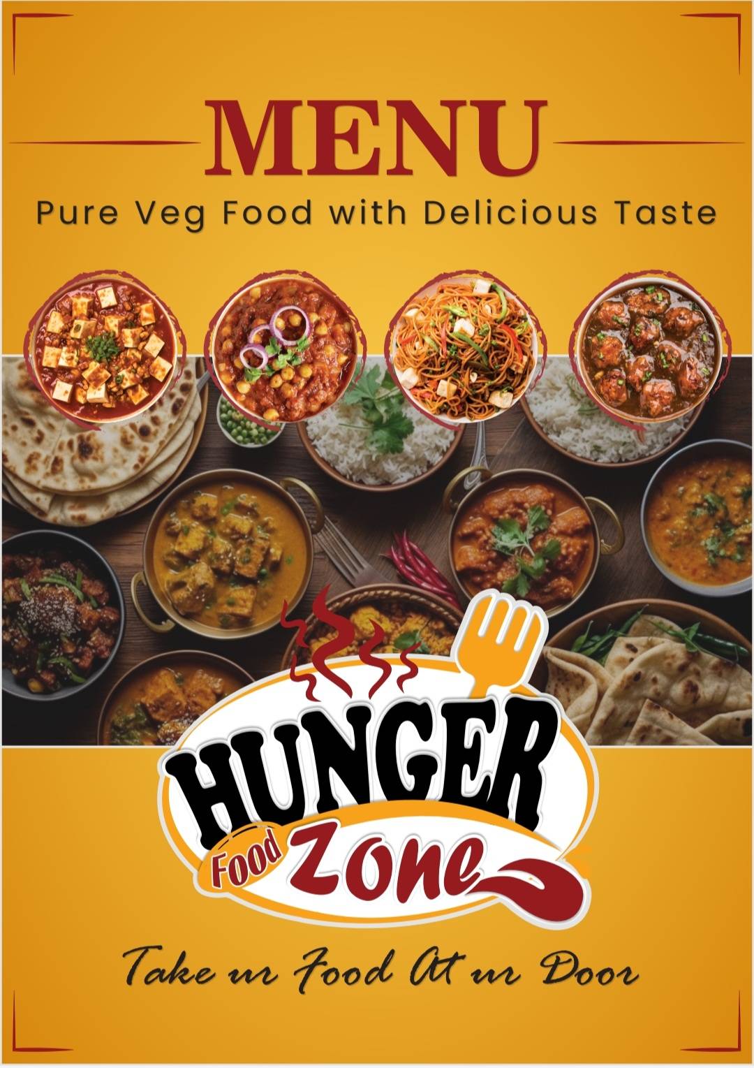 Hunger Food Zone menu