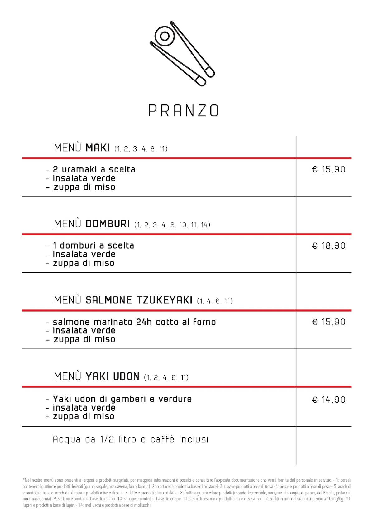 Menu di Hiro 10 