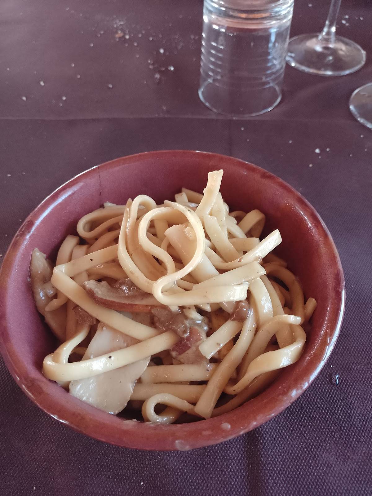 Menu di Hostaria delle Memorie 
