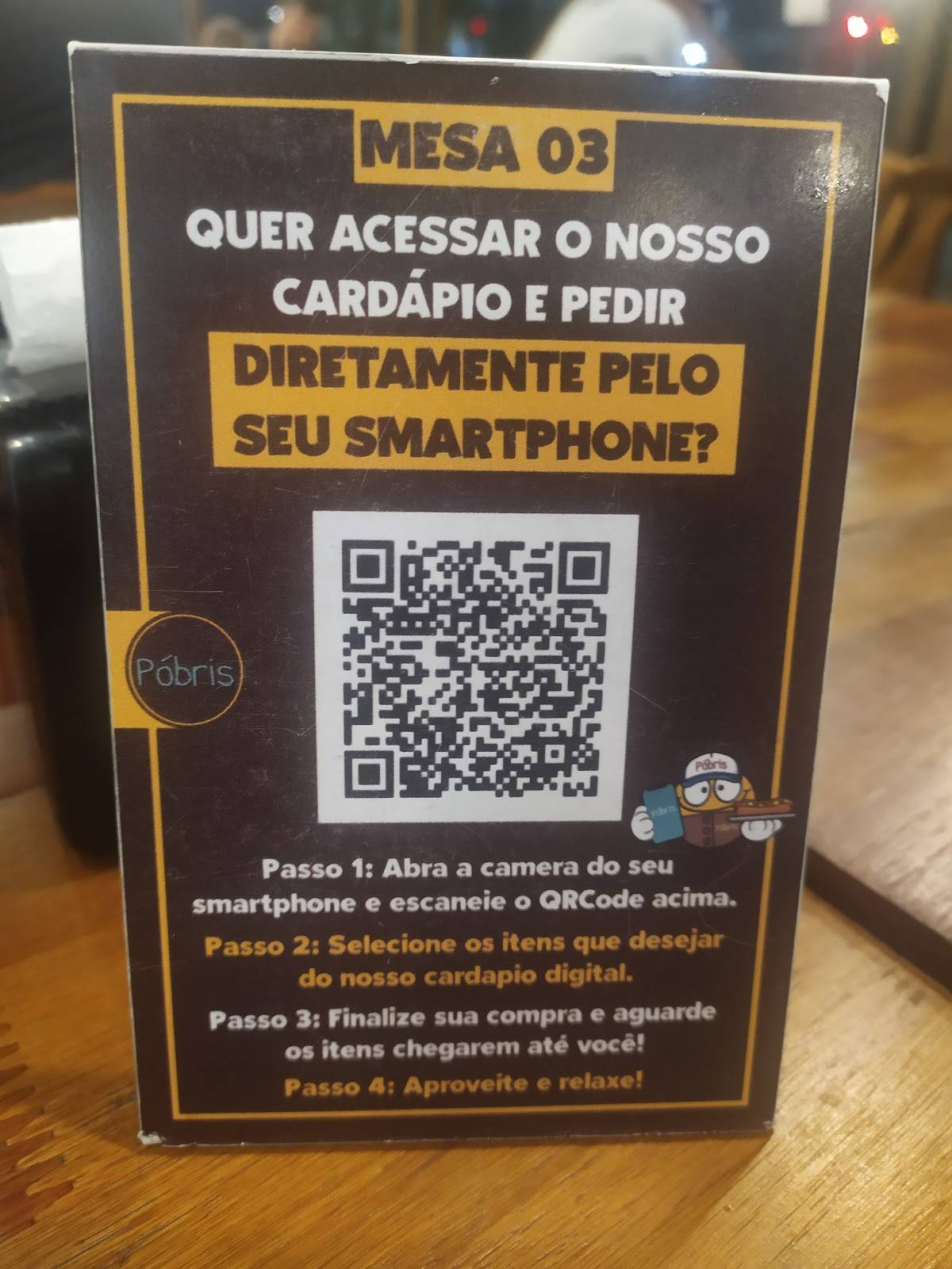 Hot Dog Póbris Itajaí cardápio