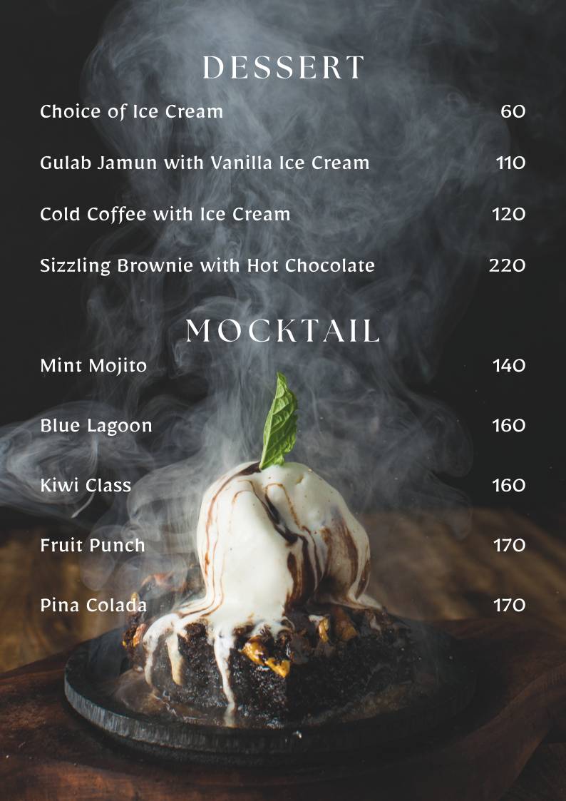 Hotel Jalaram Kathiyawadi menu