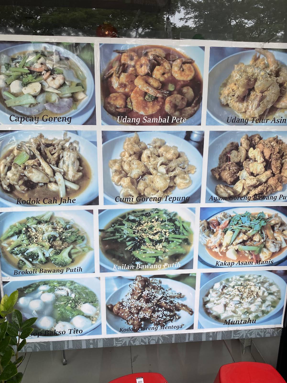 Menu at Huasan Chinese Food Alam Sutera restaurant, Tangerang