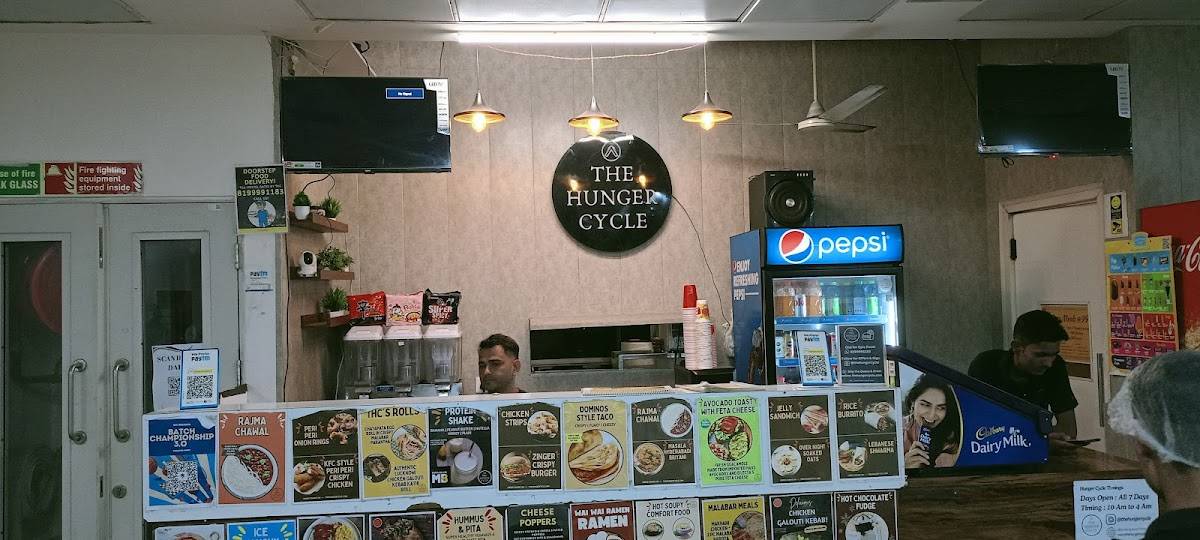 Hunger Cycle menu