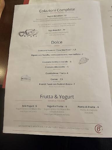 Menu di Il Bocconcino I Osteria Roma centro 