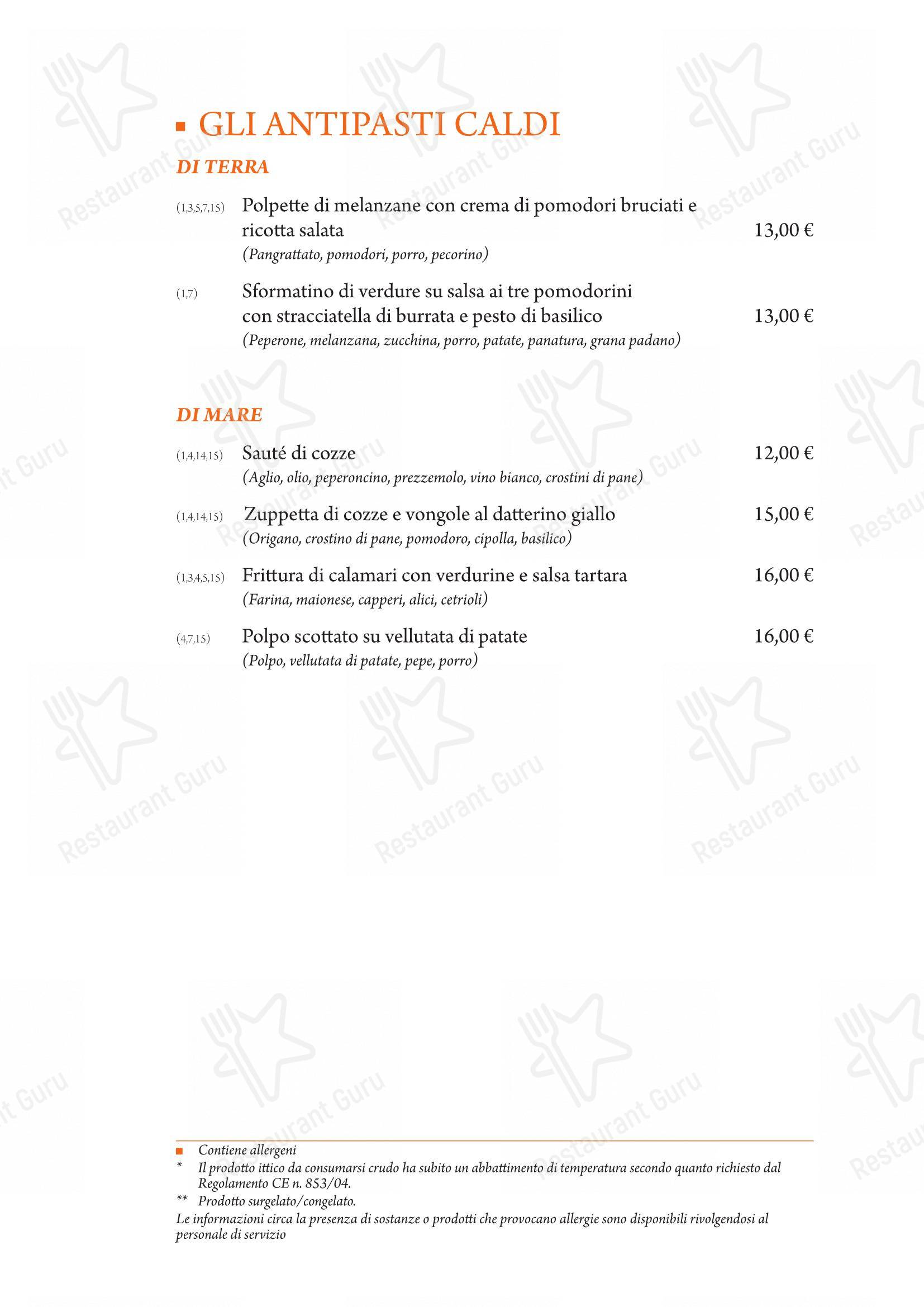 菜单 per Il Datterino Giallo pizzeria