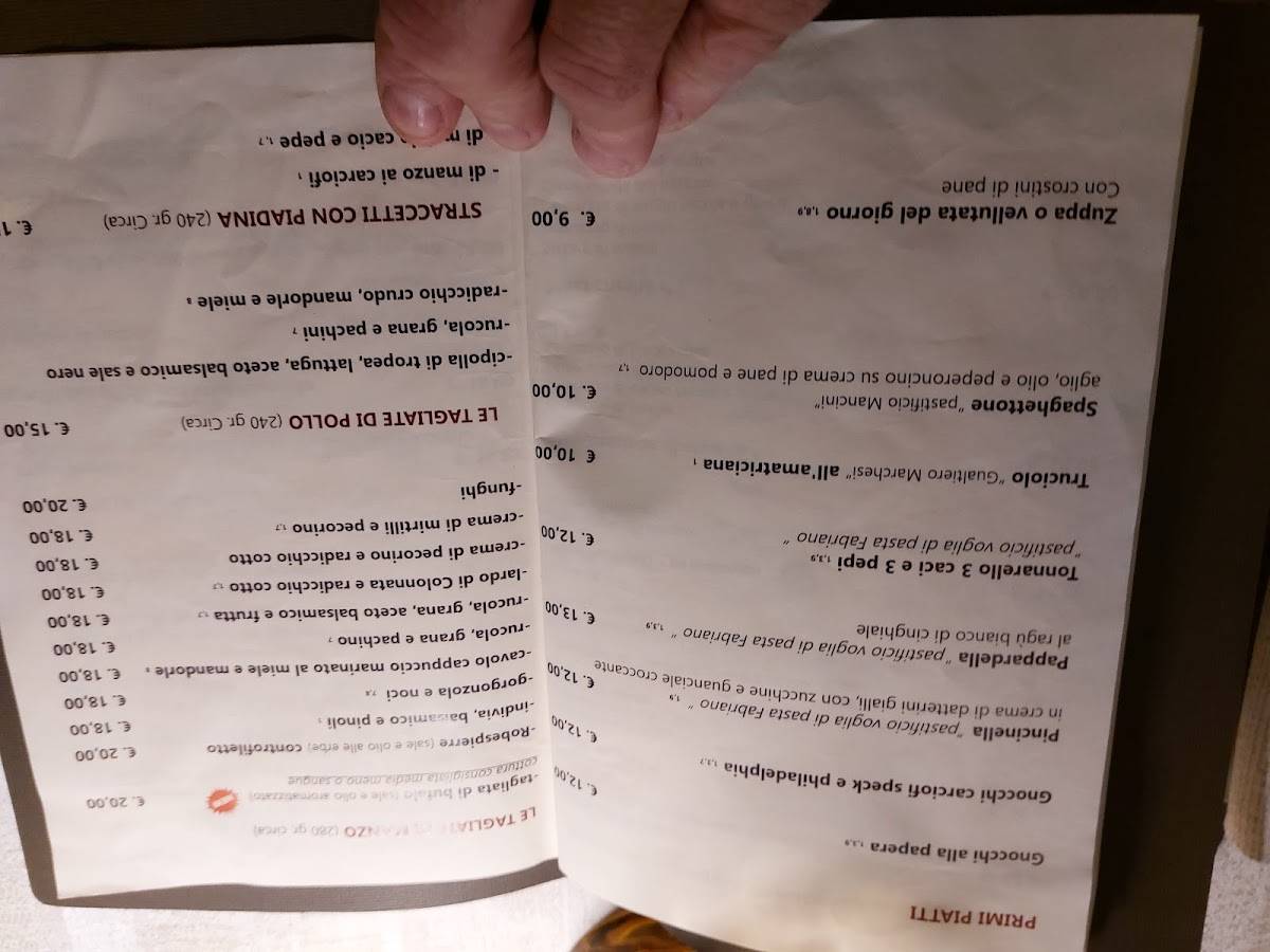 Menu di Il Piacere Della Carne 