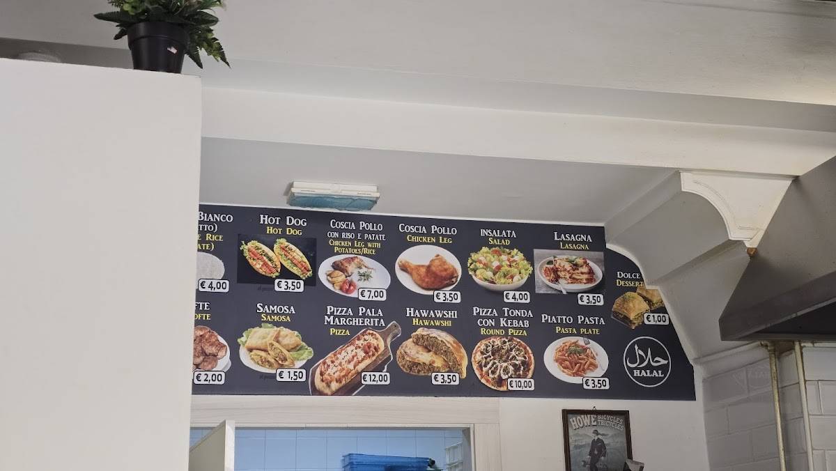 Menu di Il sorriso Pizza e Kebab 