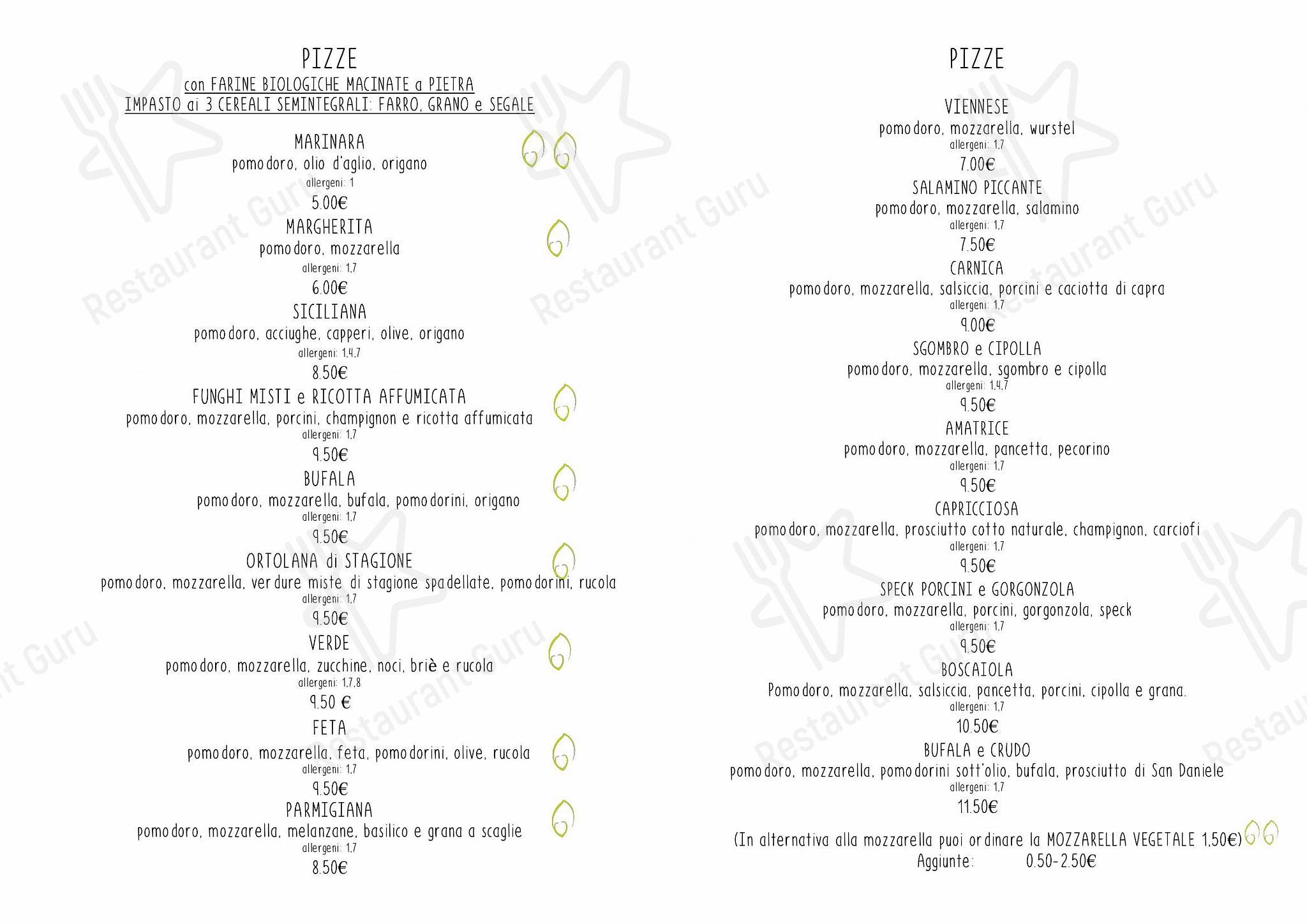 Integraldo in Majano - Vegan Menu