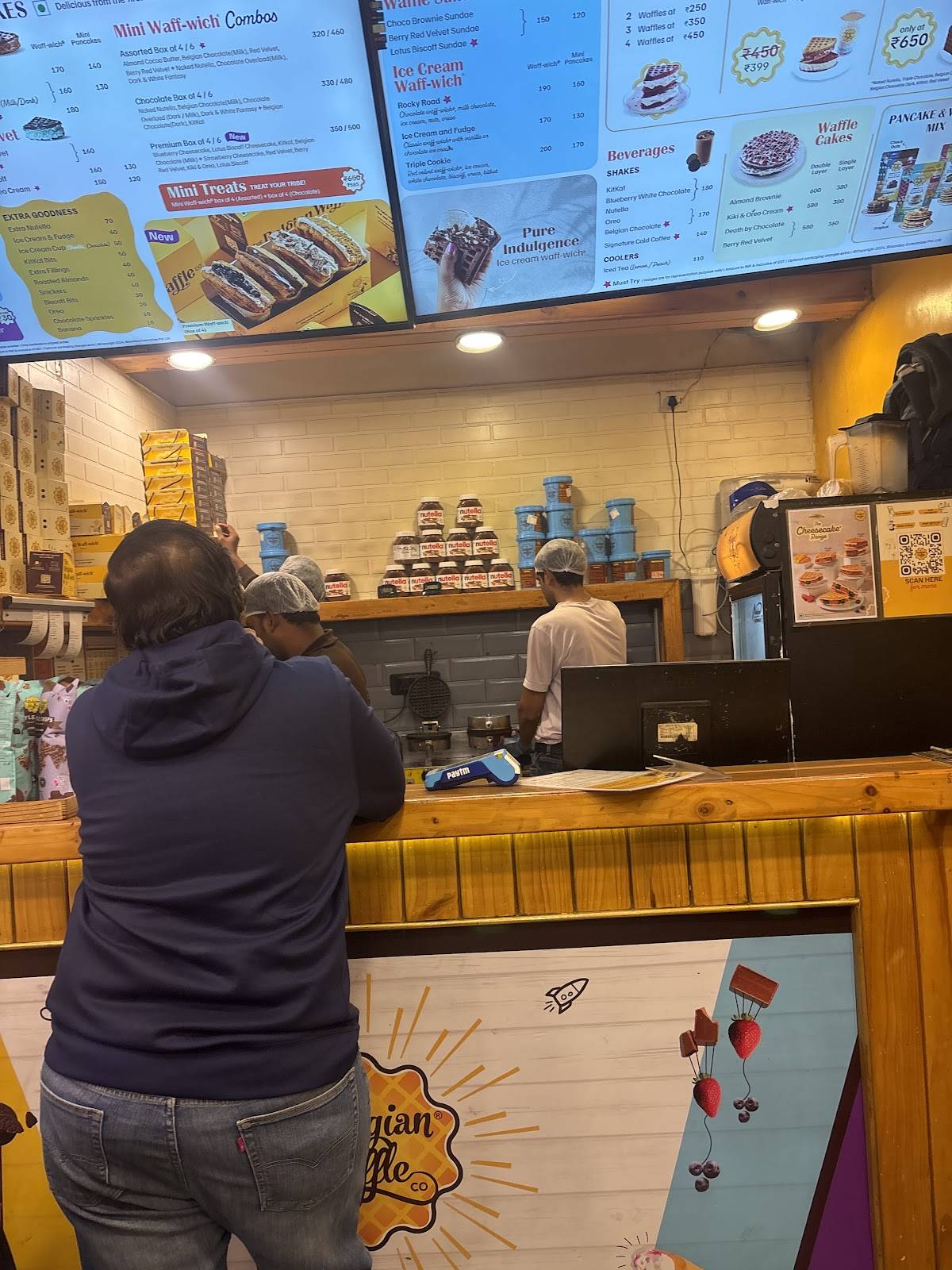 The Belgian Waffle Co menu