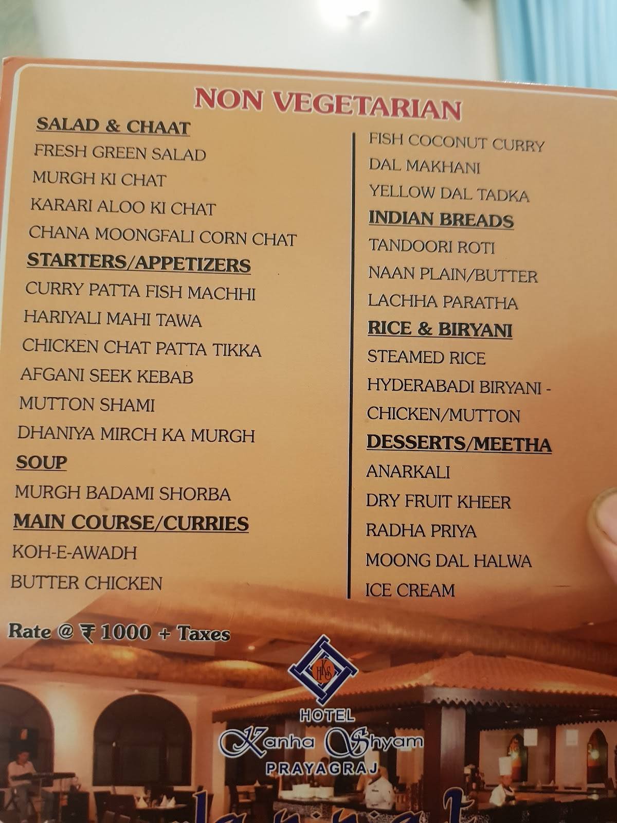 Jannat menu
