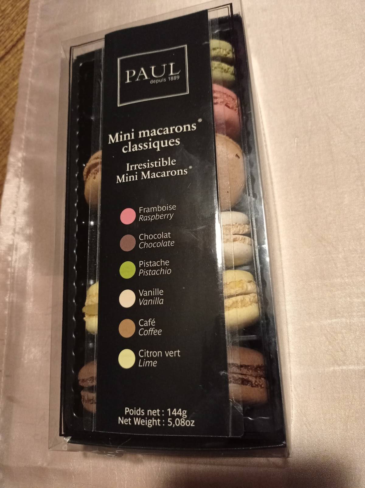 Menu at PAUL restaurant, Johannesburg, Melrose Arch Corner High Street