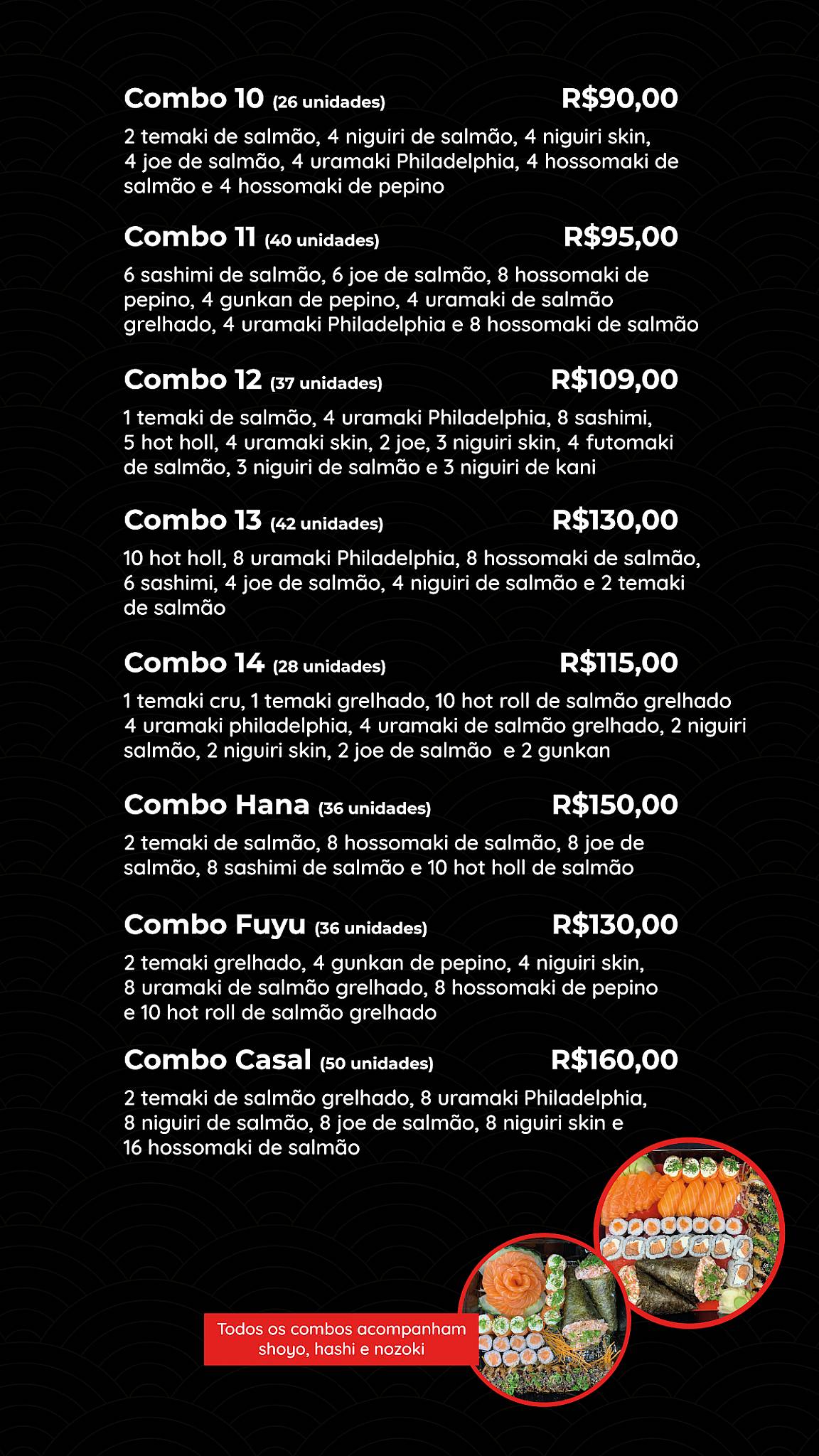 Kami Japan Food Delivery cardápio