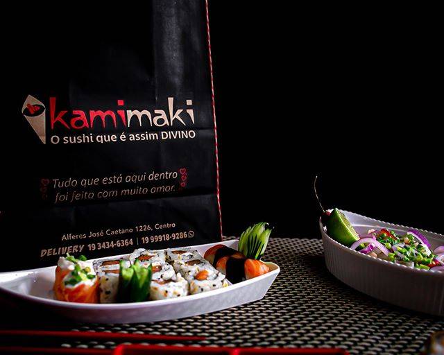 Kamimaki sushi delivery cardápio