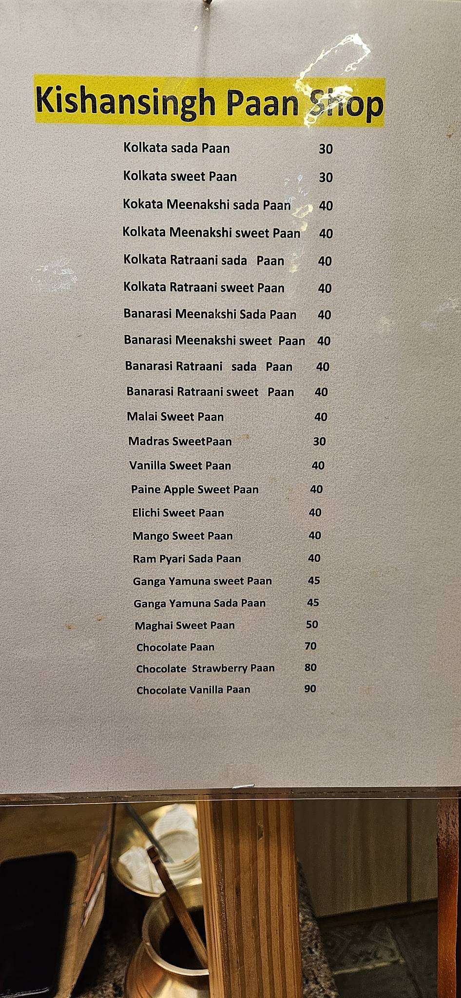 Kapoors Cafe Kadugodi menu