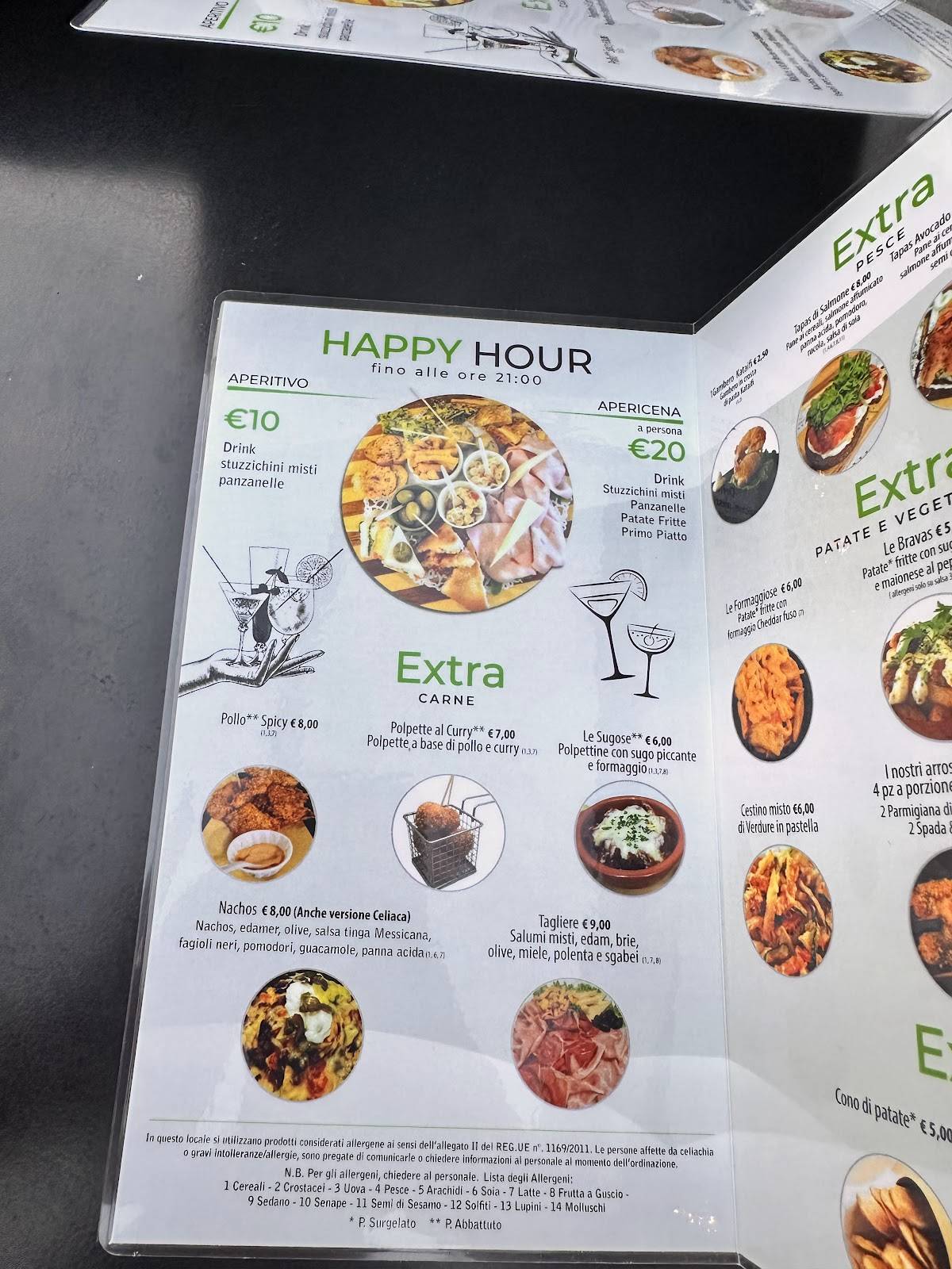 Menu di Kasamia 