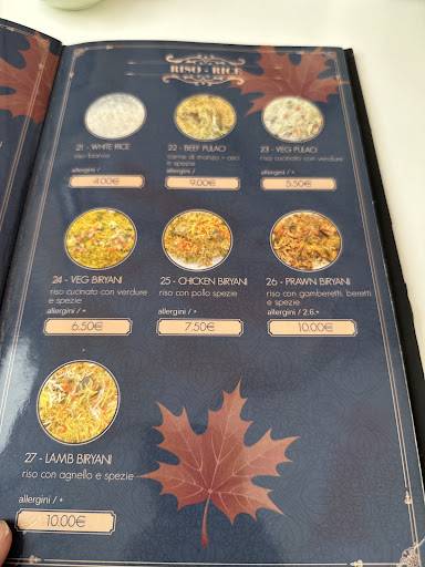 Menu di Kashmir 