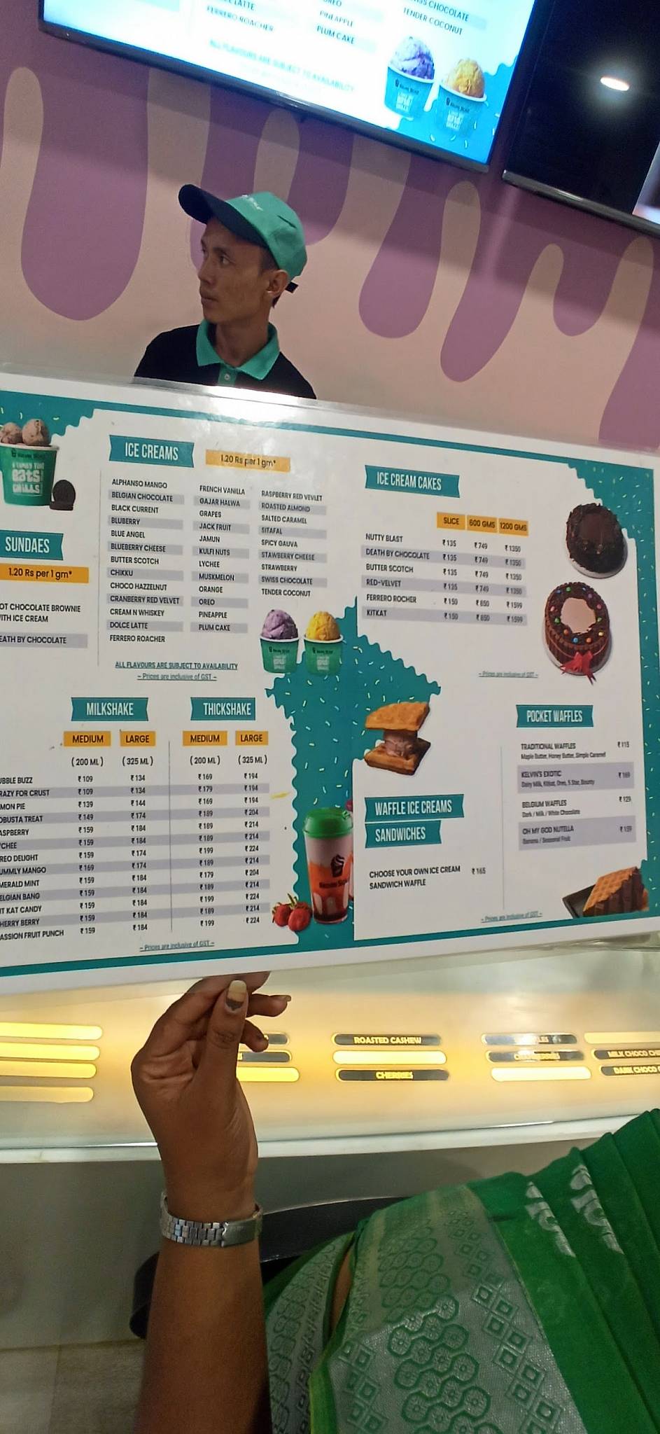 Menu at Kelvin Scale Creamery Chennai, Chennai