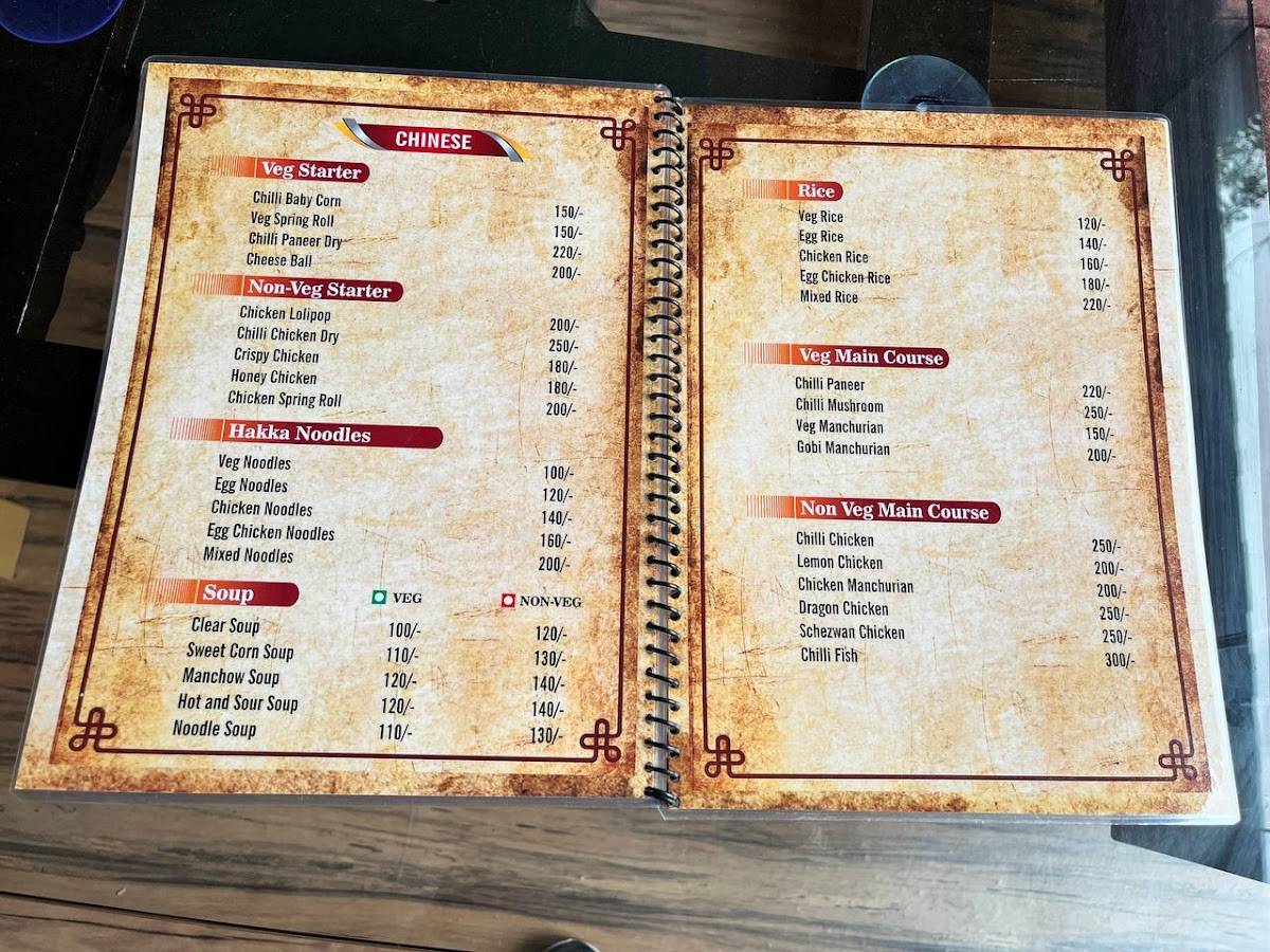 Tikka and Talk Multi Cuisine Restaurant menu