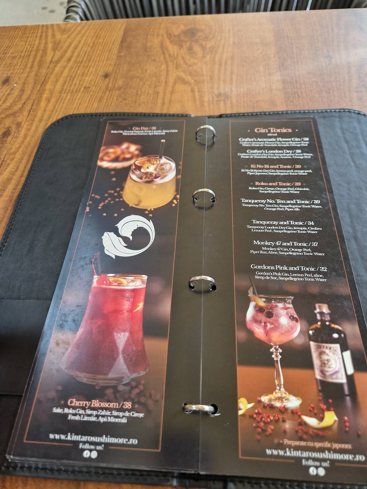 Menu de Kintaro sushi & more