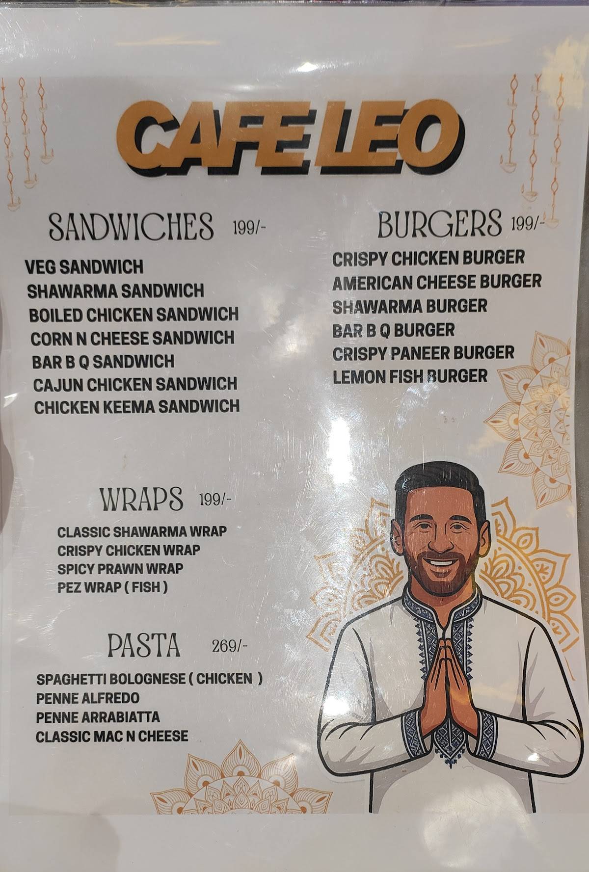 CAFE LEO menu