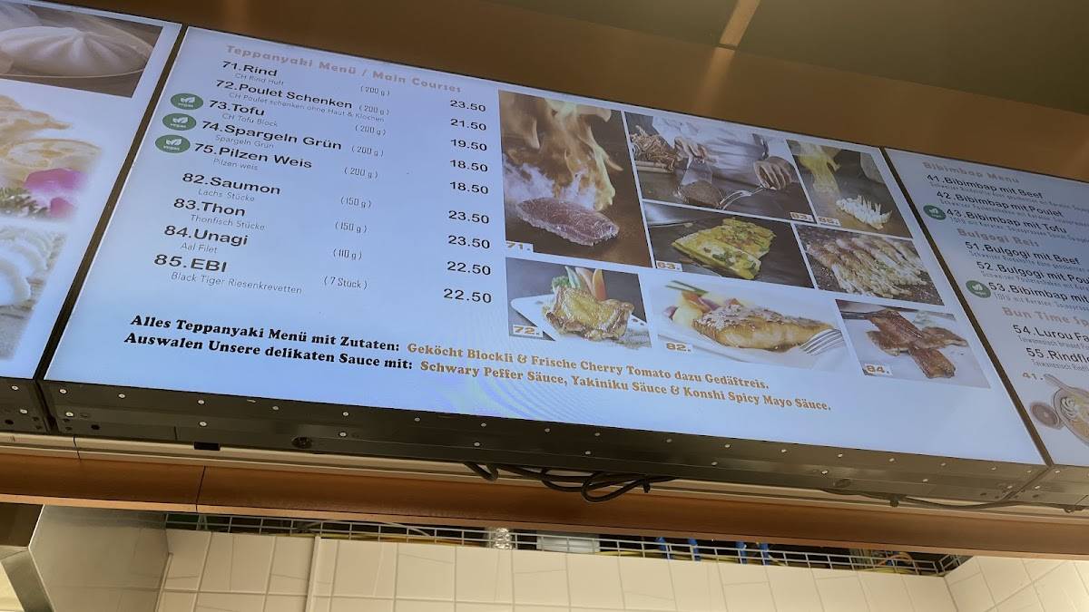 Menu di Konshi 