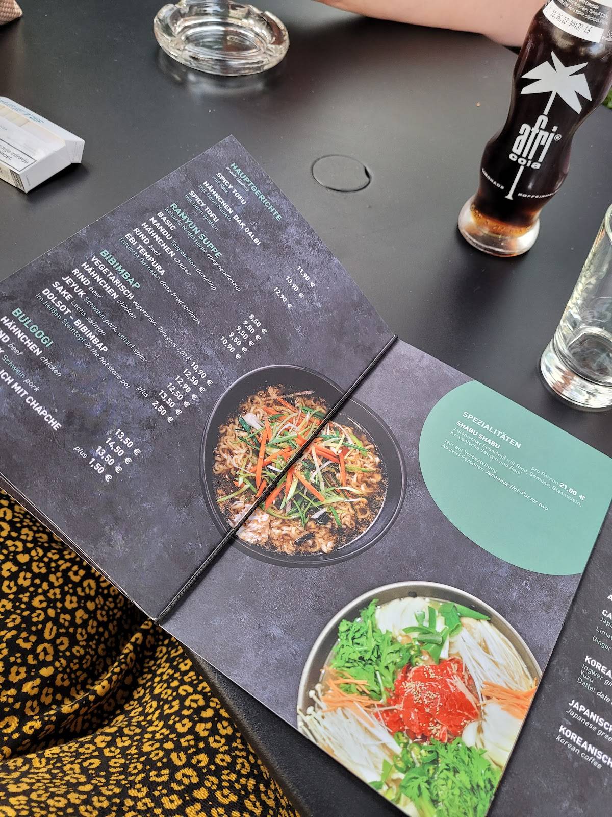 Menu de Koreanisches Restaurant - Soulfood - DOBOO GmbH