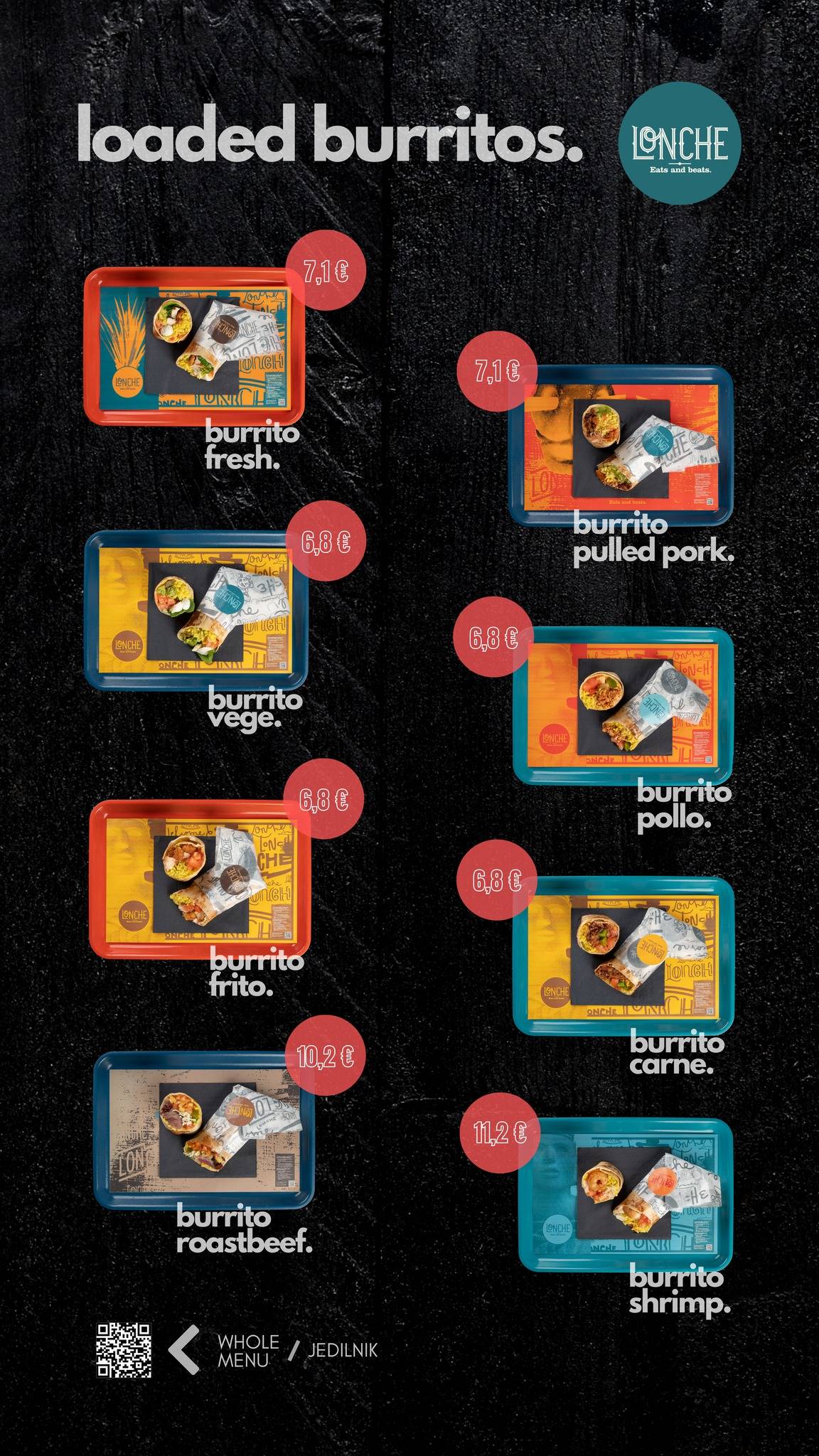 Menu di LONCHE Street Diner 