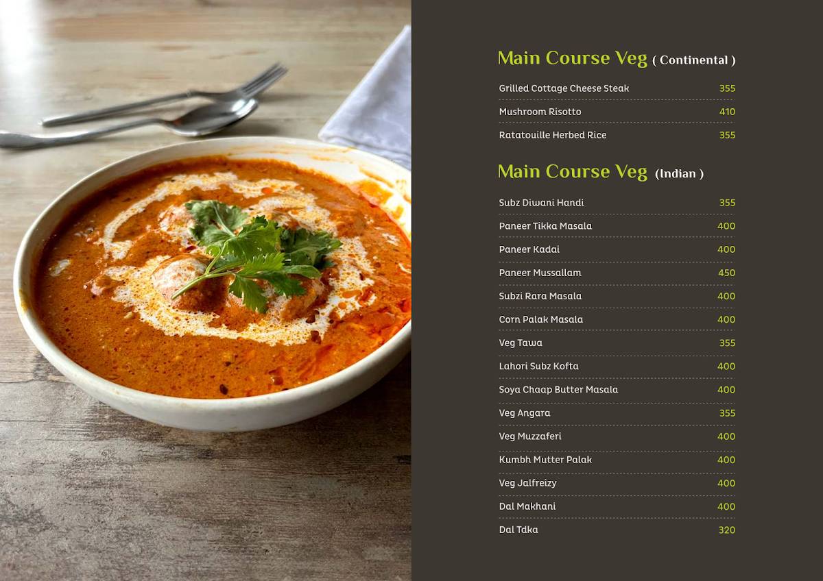 La Bali Bar & Kitchen menu