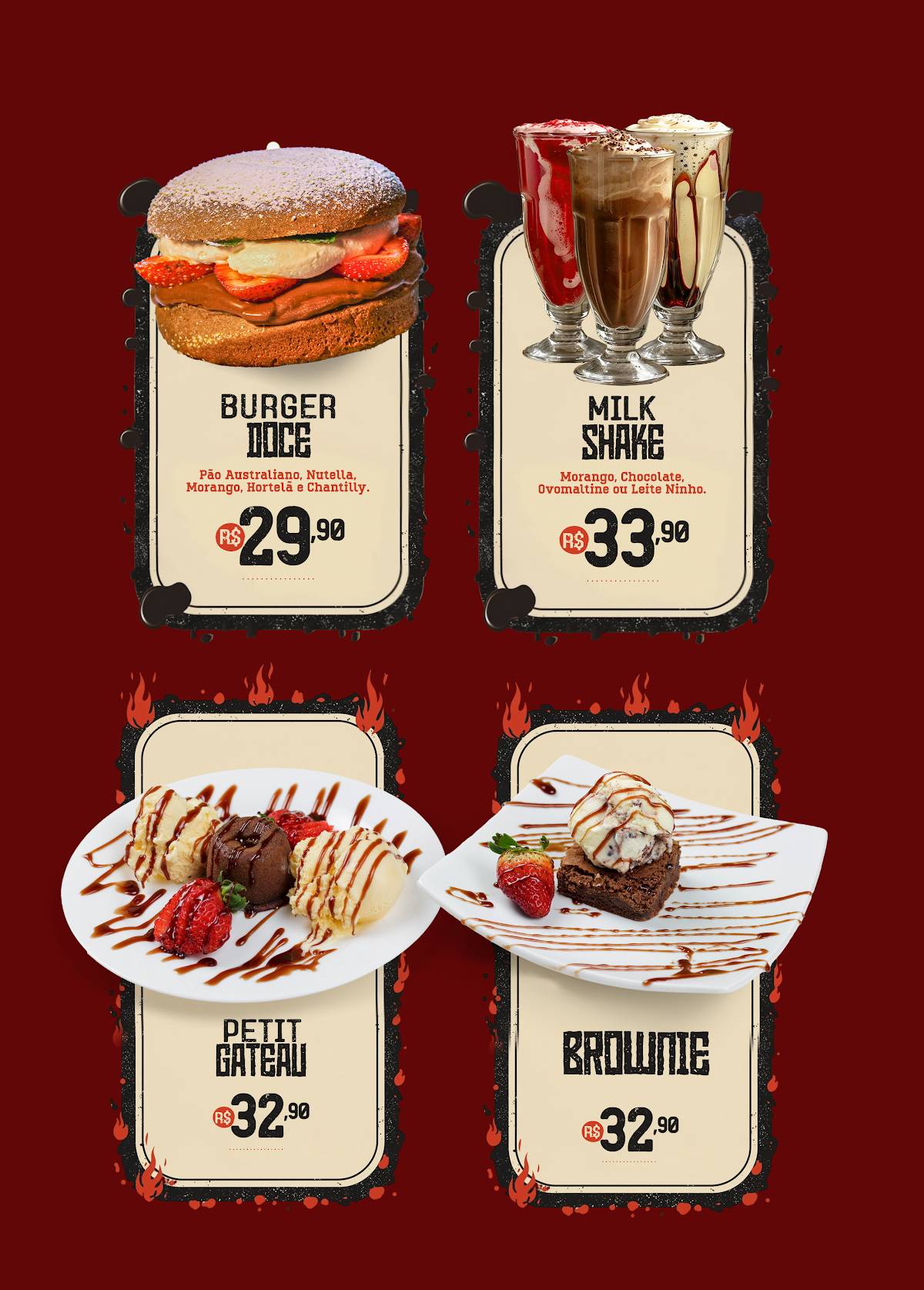 La Brasa Burger Cascavel cardápio