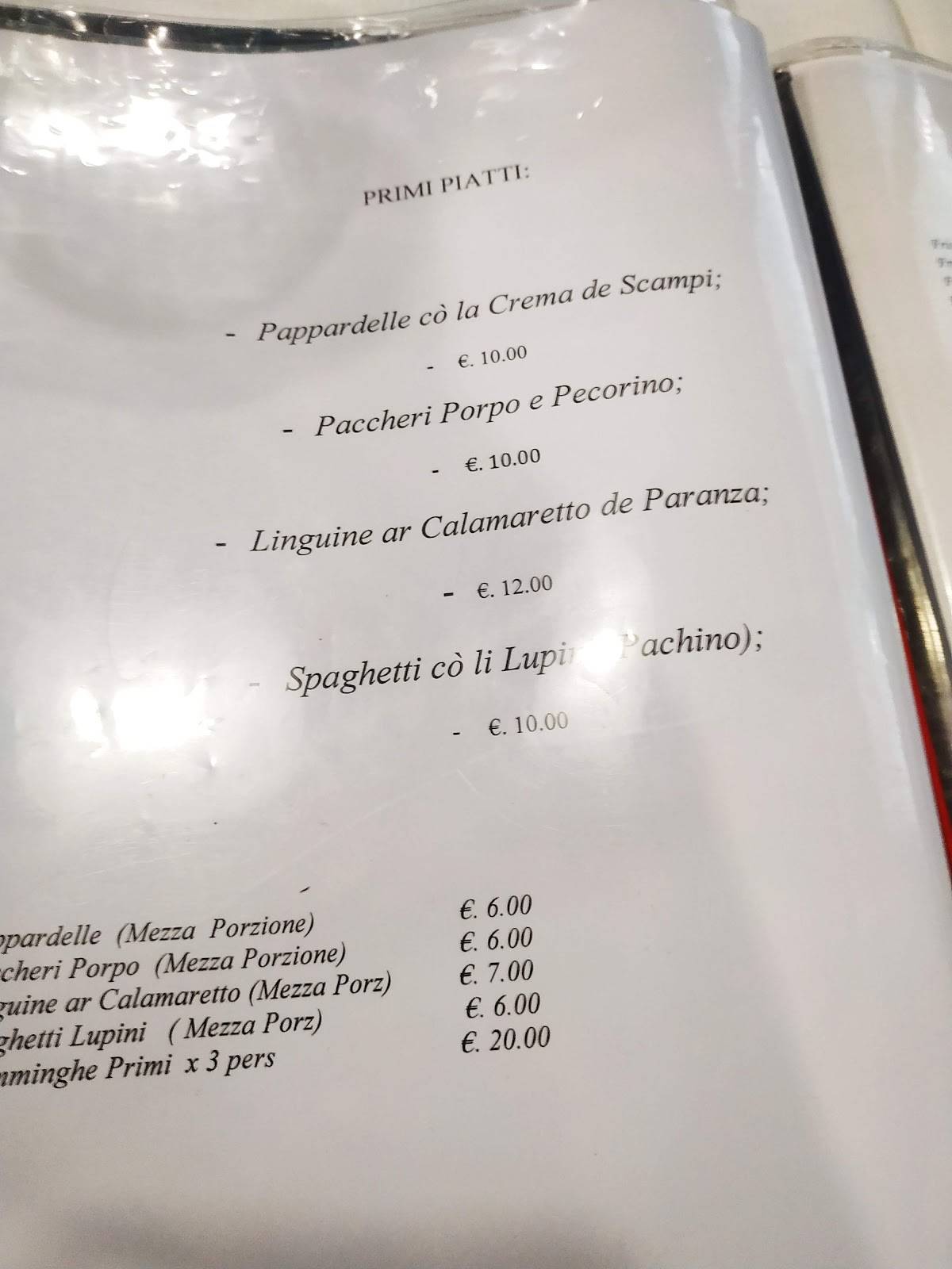 la fraschetta del pesce via silicella roma rm
