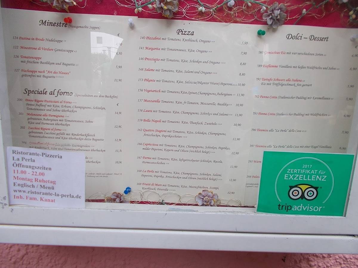 bilder von la perla ristorante pizzeria