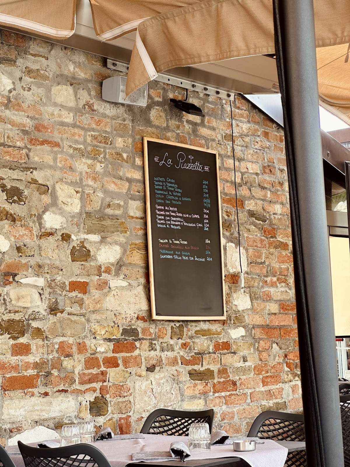 Menu di La Piazzetta 